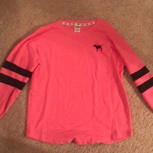 Pink long sleeve shirt